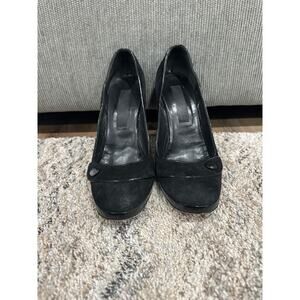Marc Jacobs Black Sued Pumps/Heels Women’s Size 10